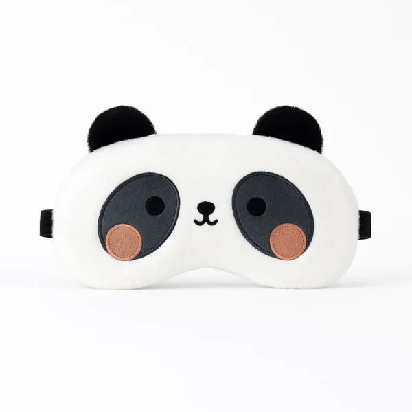 antifaz térmico de animalitos panda