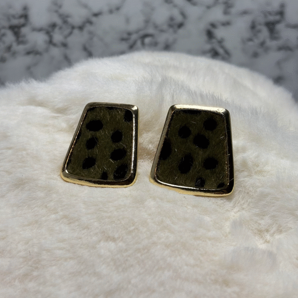 Aretes square animal print – 5 colores únicos