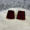 Aretes square animal print – 5 colores únicos