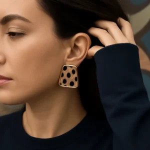 Aretes square animal print – 5 colores únicos
