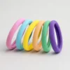 Juego de ligas para el cabello multicolor